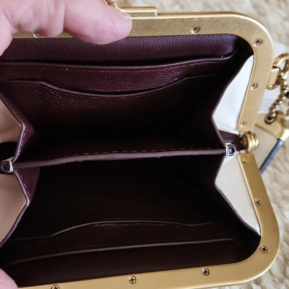 Adorable NWT Coach Disney X Bambi Kisslock Wallet 🤍🦌🩷 - Picture 12 of 16